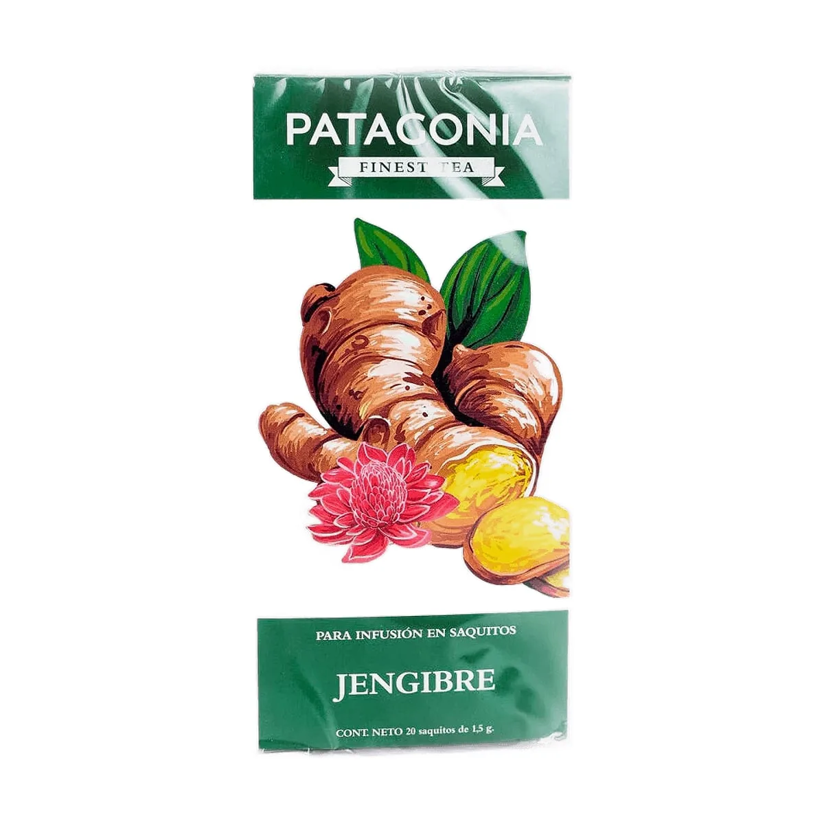 Patagonia - Té jengibre x 20 saq