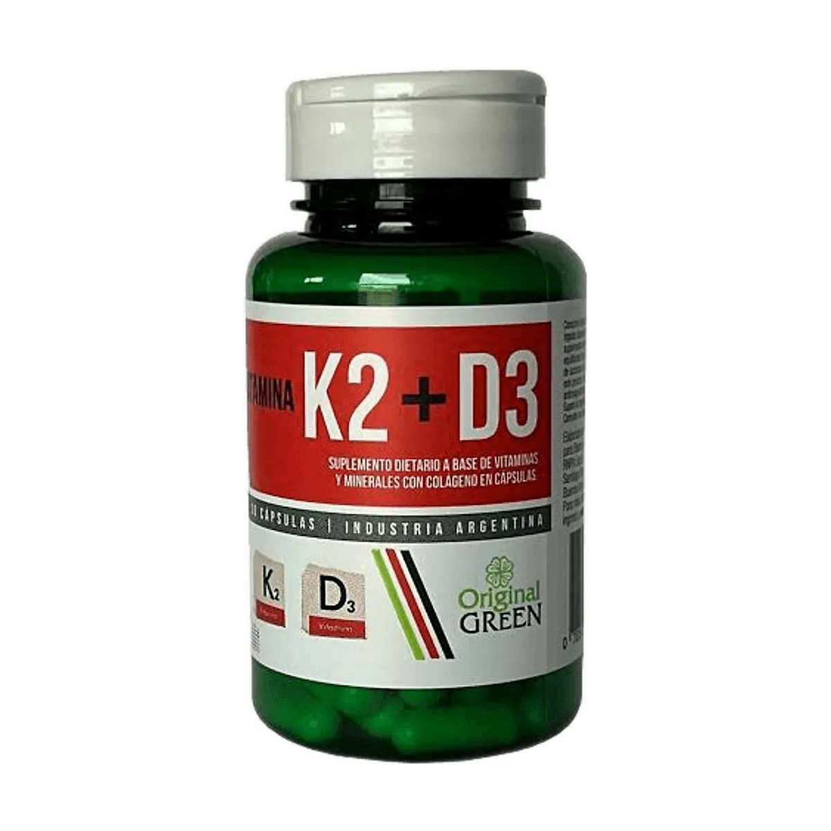 Original Green - K2 + D3 x 30 cap