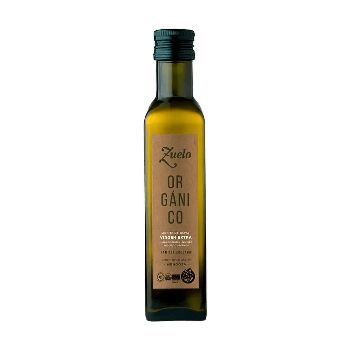 Zuelo - Aceite de oliva extra virgen organico x 250 ml