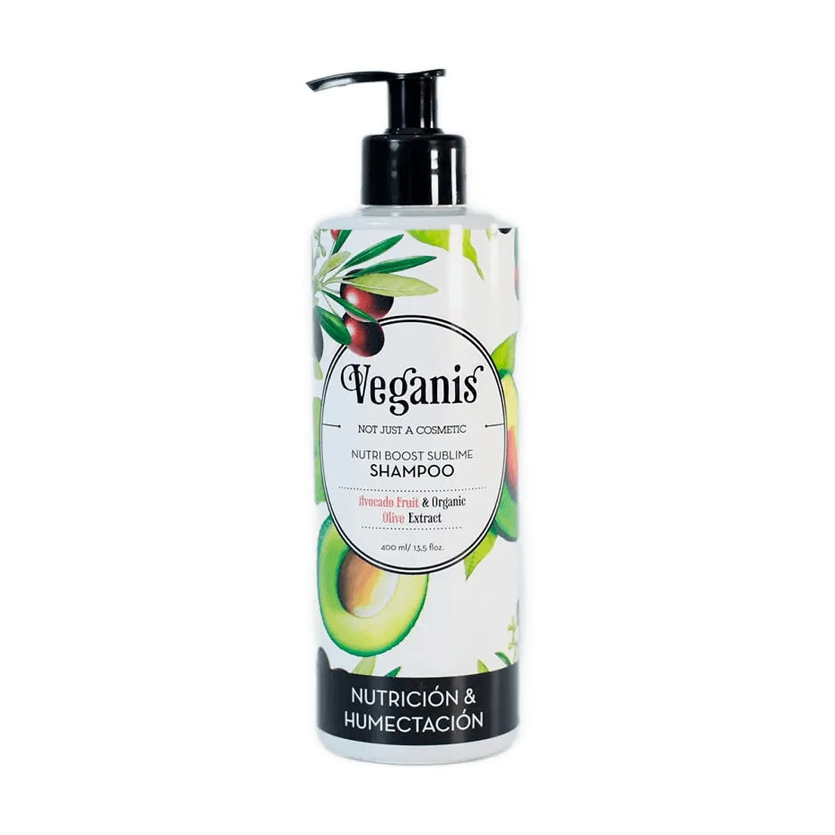 Veganis - Shampoo de palta y oliva x 400 ml