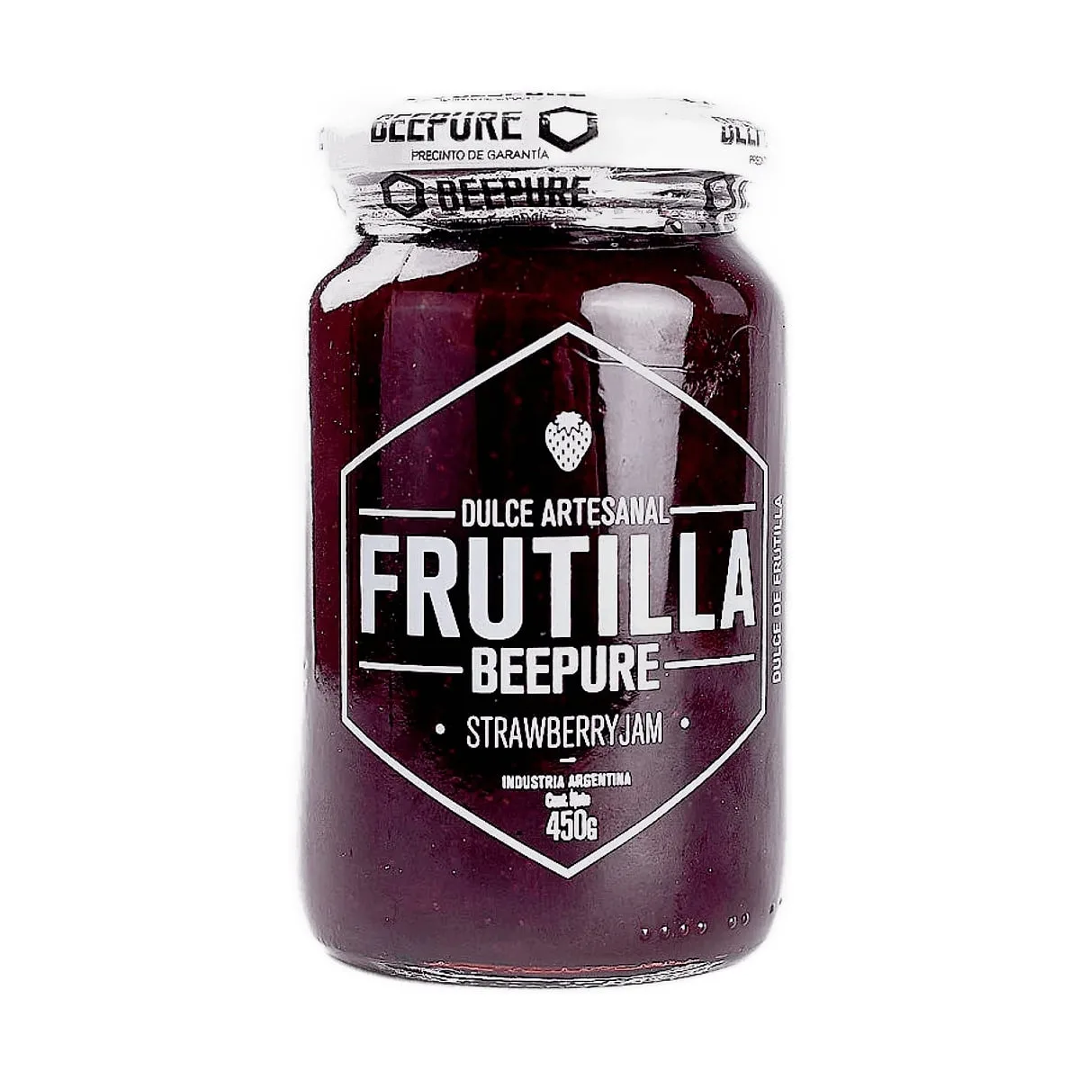Bee Pure - Mermelada sabor frutilla x 450 gr
