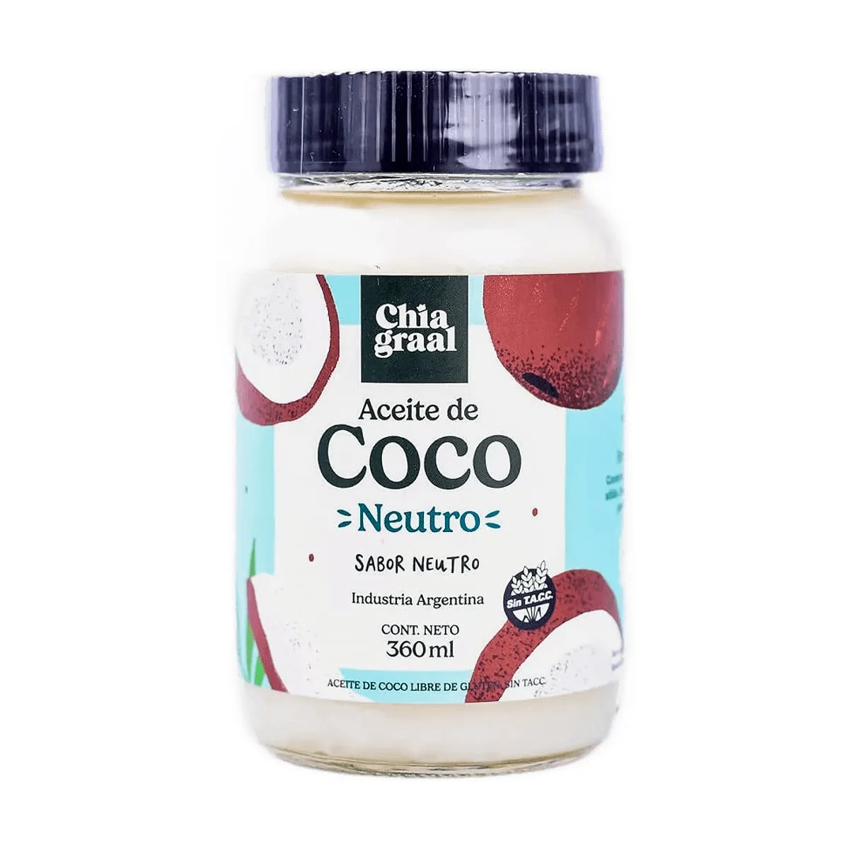 Chia Graal - Aceite de coco neutro x 360 ml