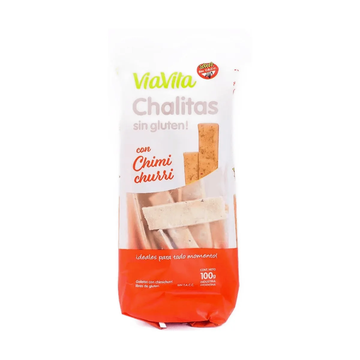 Viavita - Chalitas con chimichurri x 100 gr