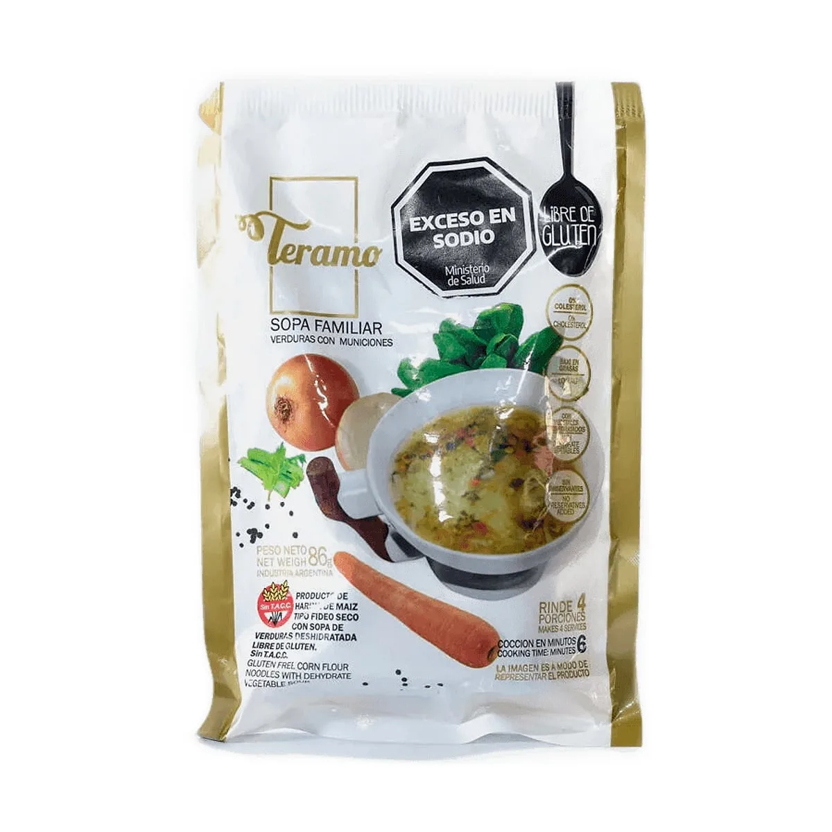 Teramo - Sopa famiiar x 86 gr