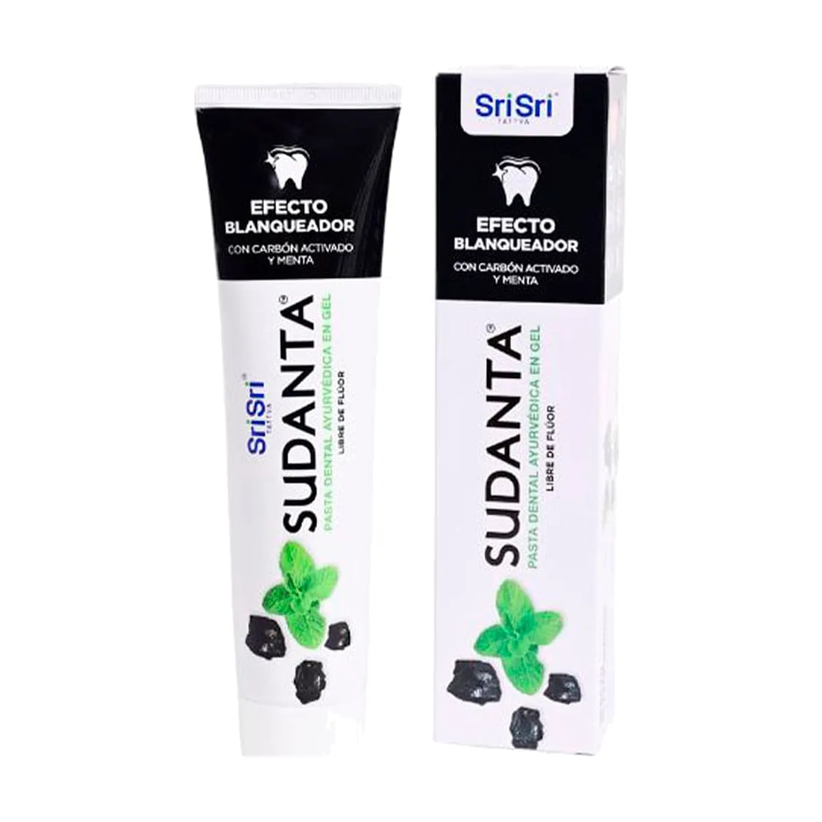 Sri Sri - Gel dental libre de fluor x 200 gr