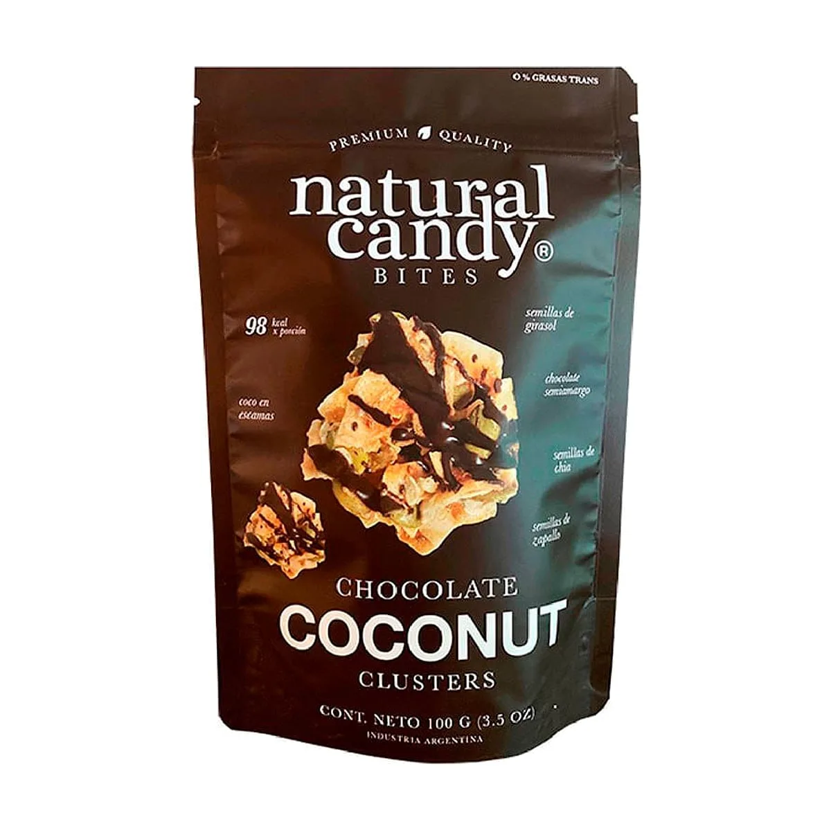 Natural Candy - Chocolate coconut x 100 gr