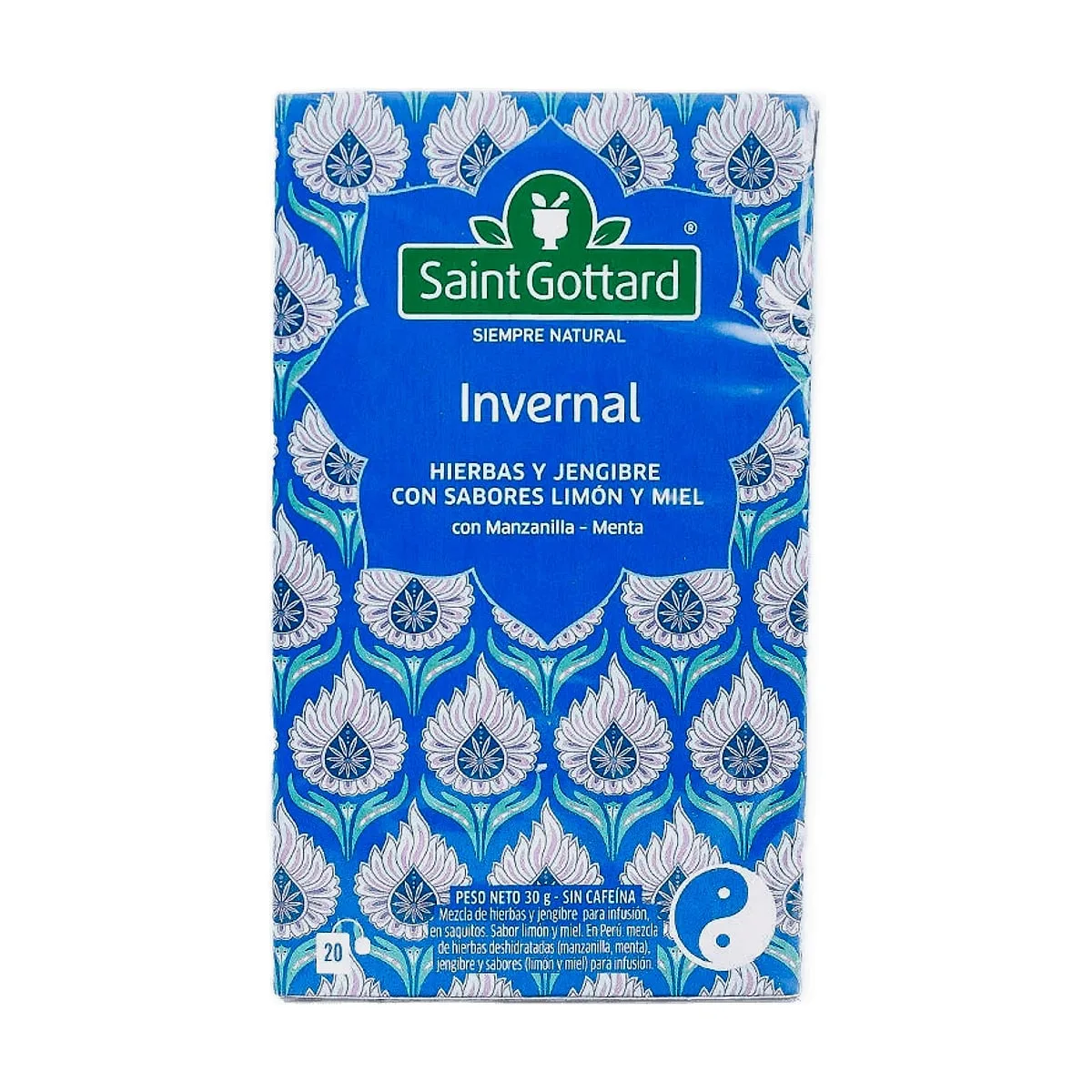 Saint Gottard - Té invernal x 20 saq