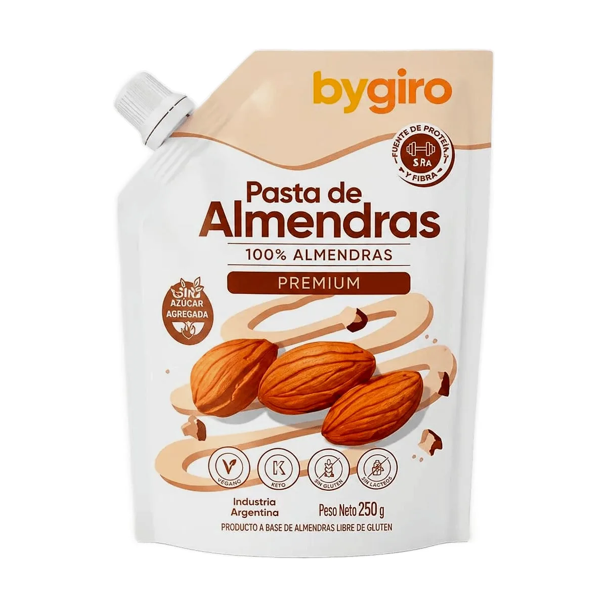 Bygiro - Pasta de almendras x 250 gr