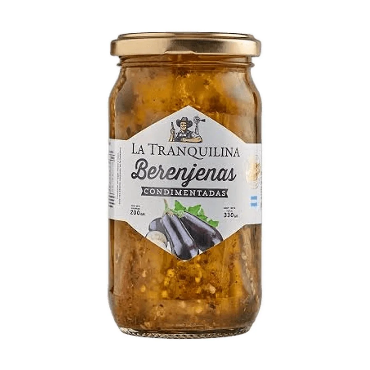 La Tranquilina - Berenjenas en aceite x 330 gr