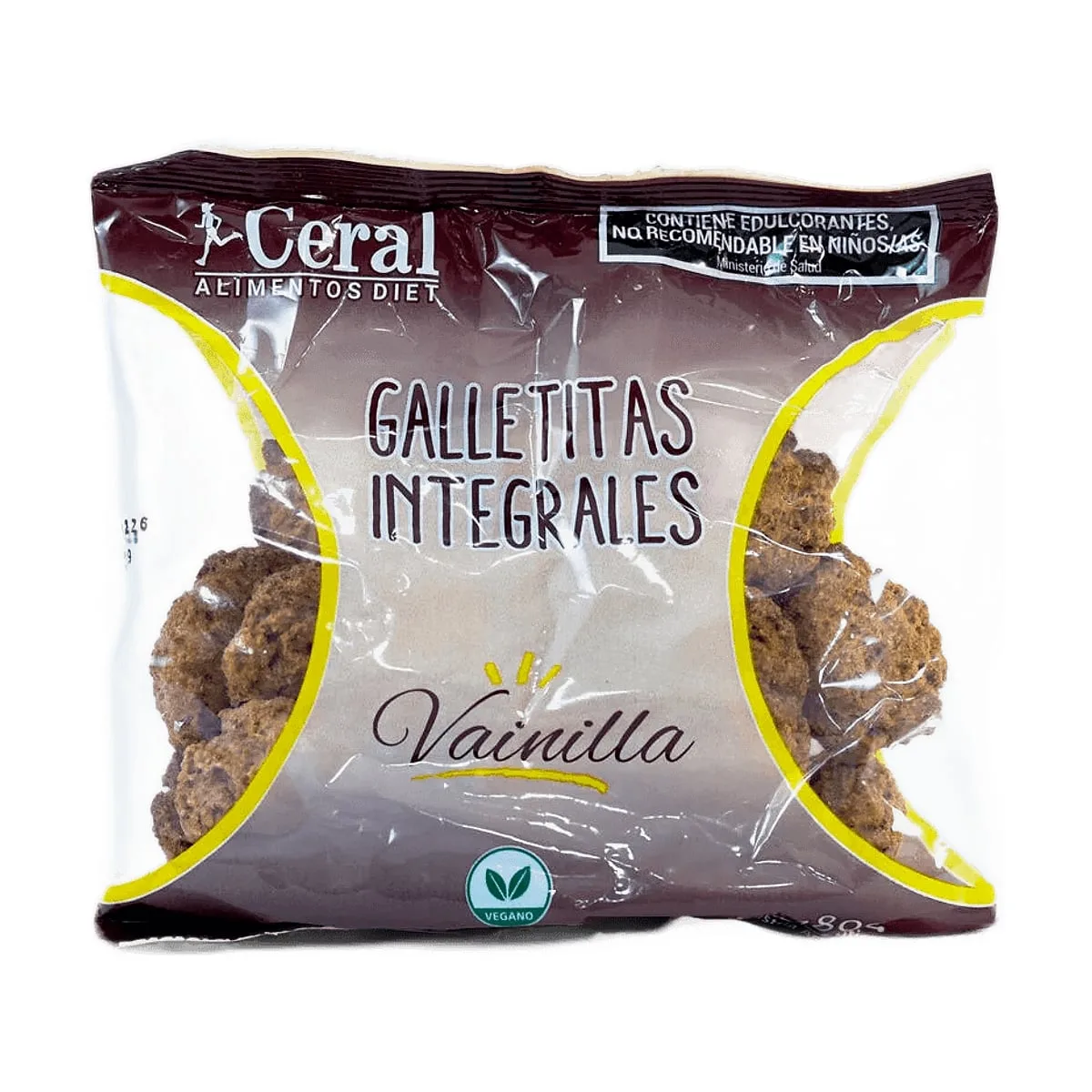 Ceral - Galletitas integrales sabor vainilla x 180 gr