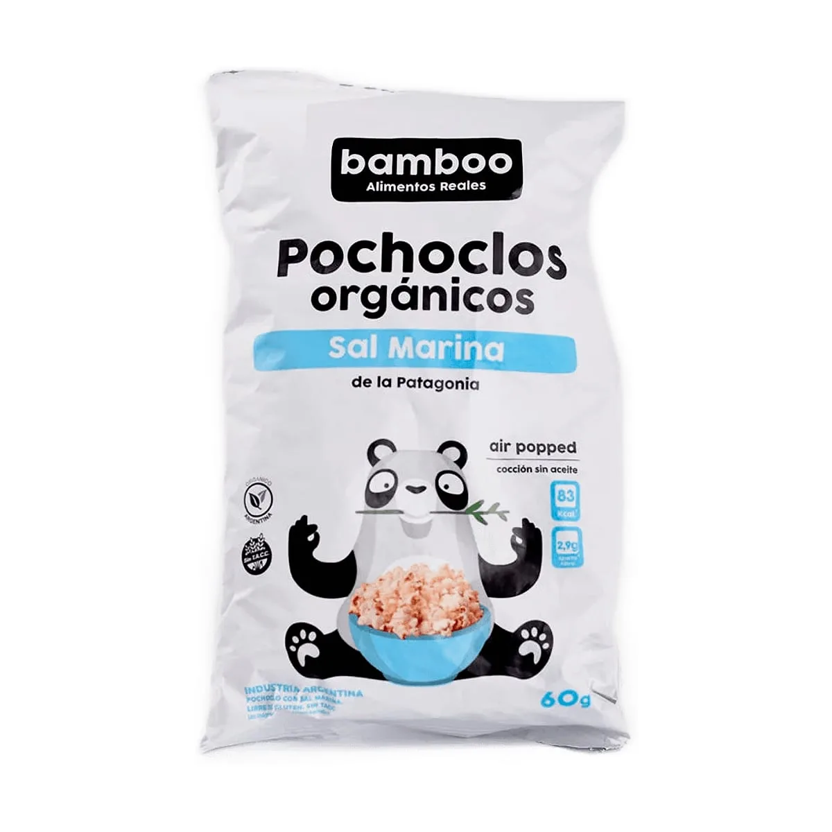 Bamboo - Pochoclos organicos de sal marina x 80gr