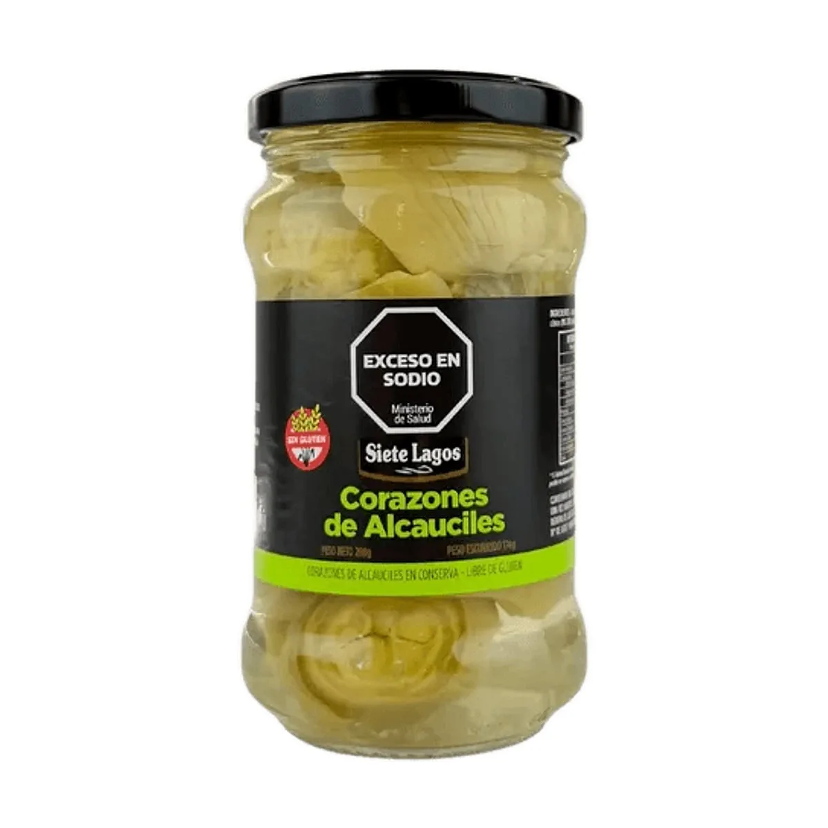 Siete lagos - Corazones de alcauciles x 300 gr