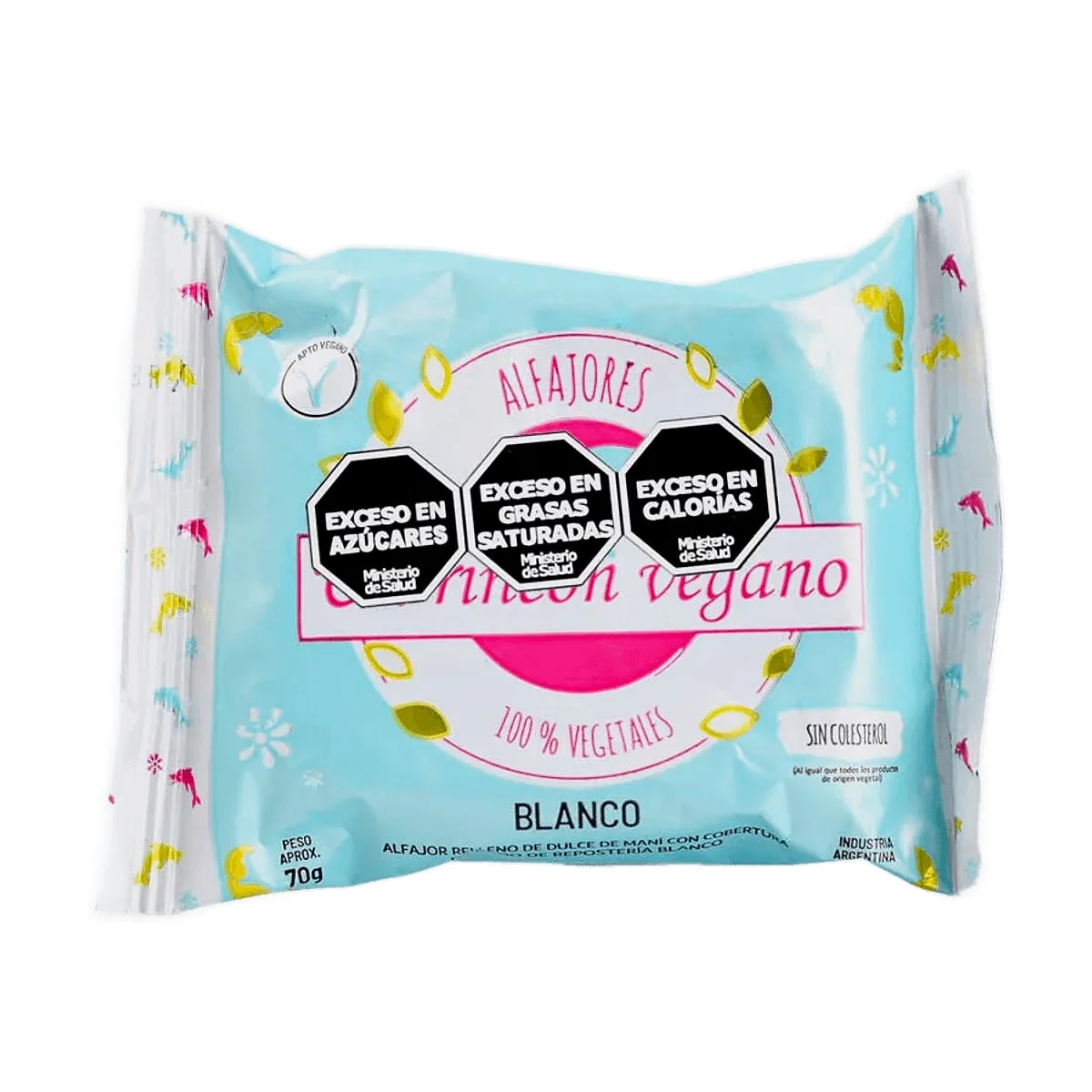 Un Rincon Vegano - Alfajor blanco x 70 gr