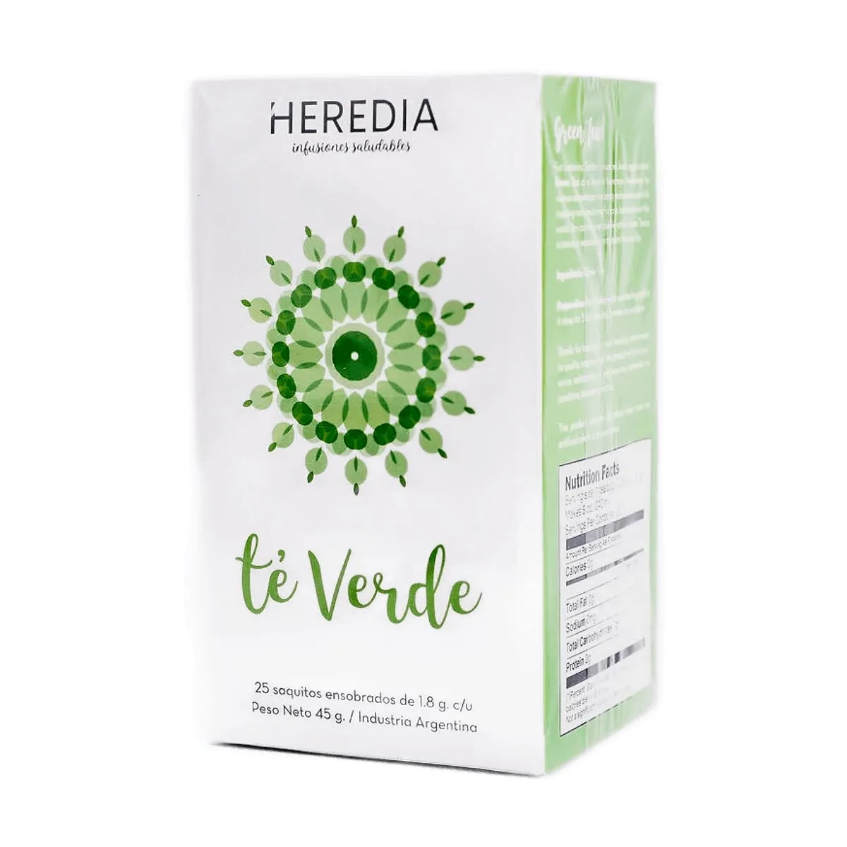 Heredia - Te verde x 25 saq