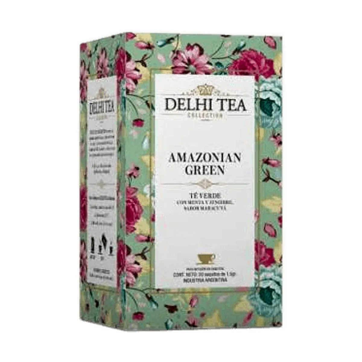 Delhi Tea - Te amazonian green x 20 saq