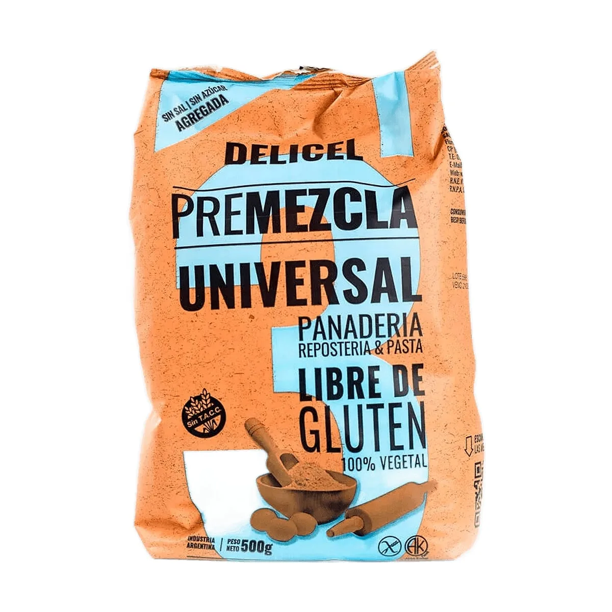 Delicel - Premezcla universal x 500 gr
