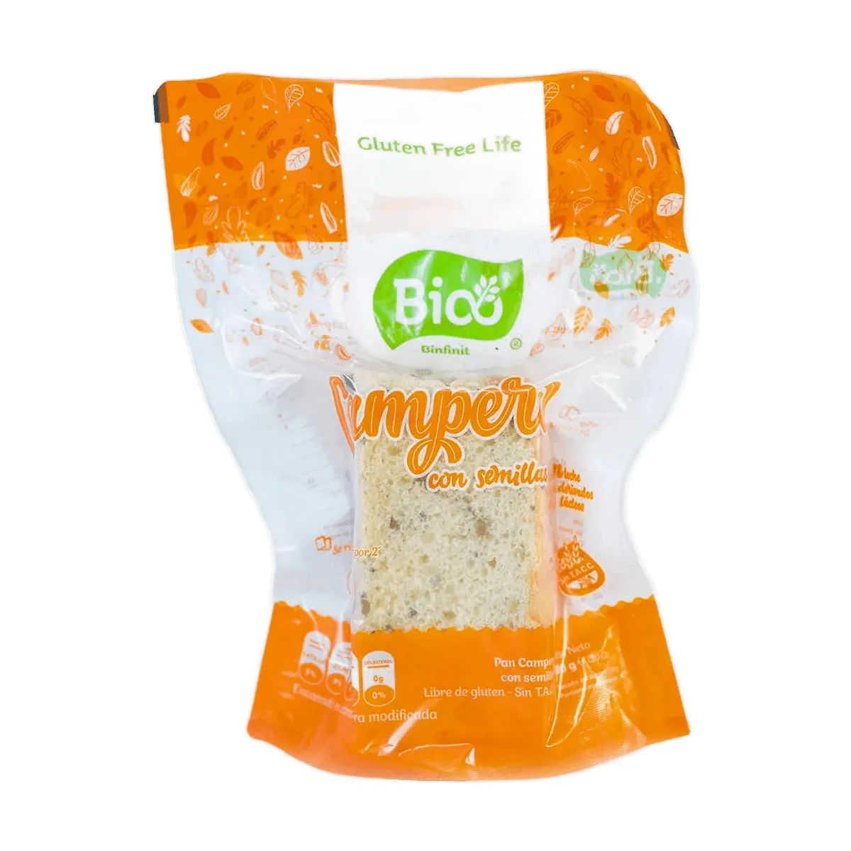 Bio - Pan de molde con semillas x 200 gr