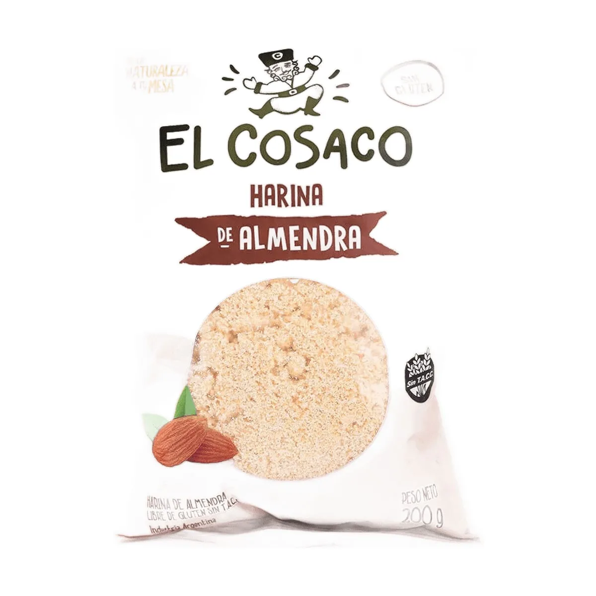 El Cosaco - Harina de almendras x 200 gr