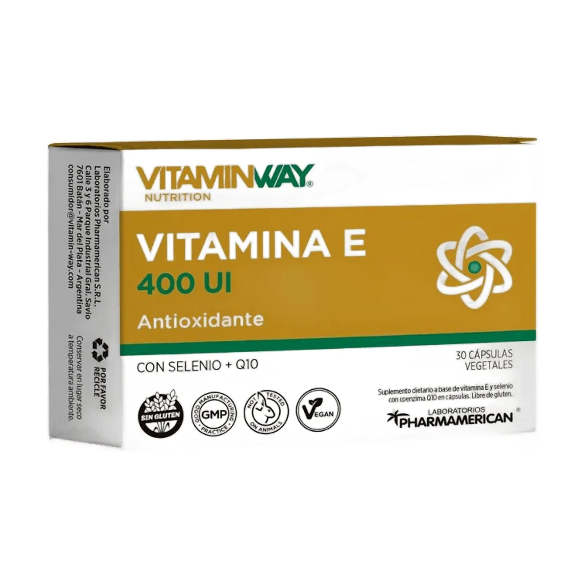 Vitamin Way - Vitamina E 400 UI x 30 cap