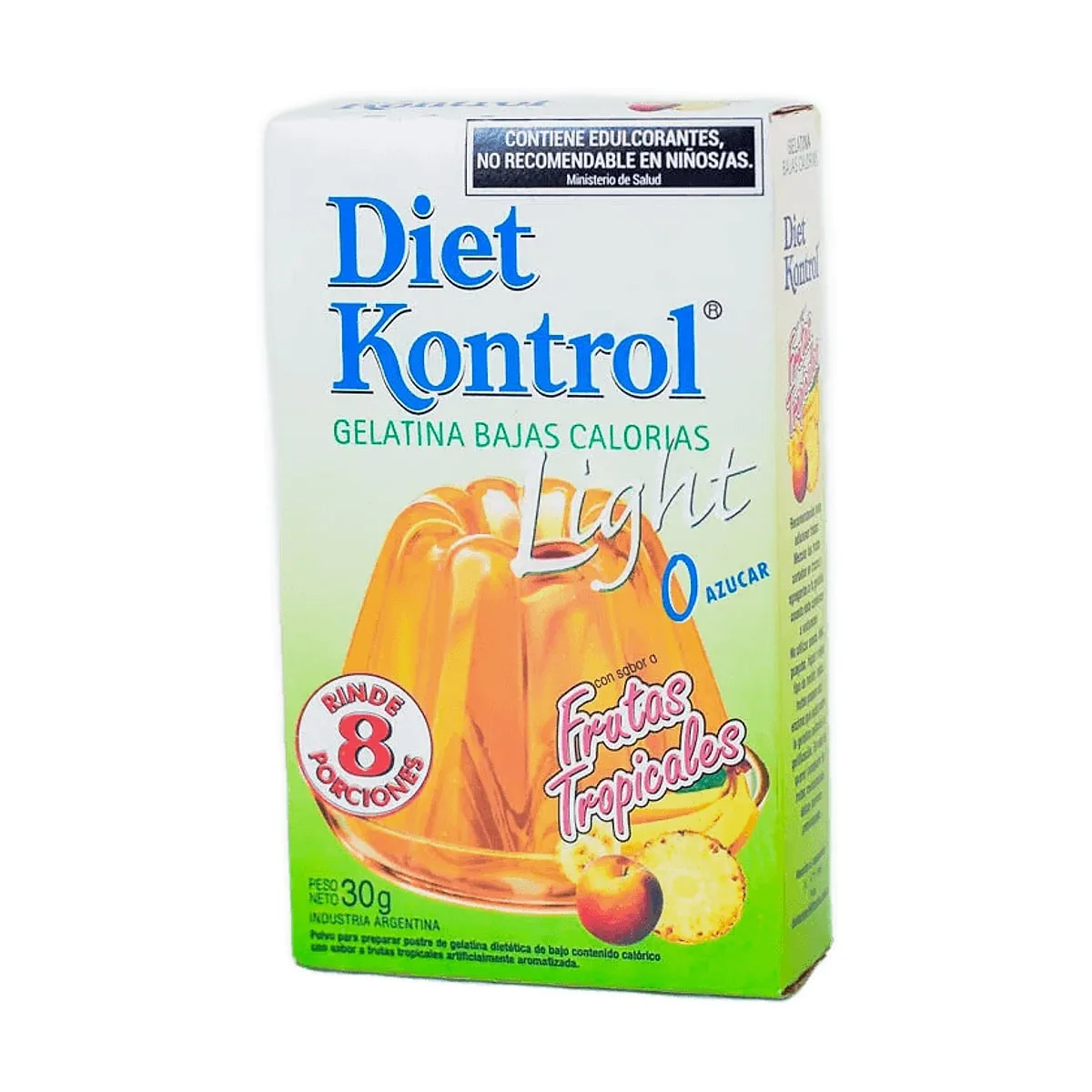 Diet Kontrol - Gelatina light sabor frutas tropicales x 30 gr