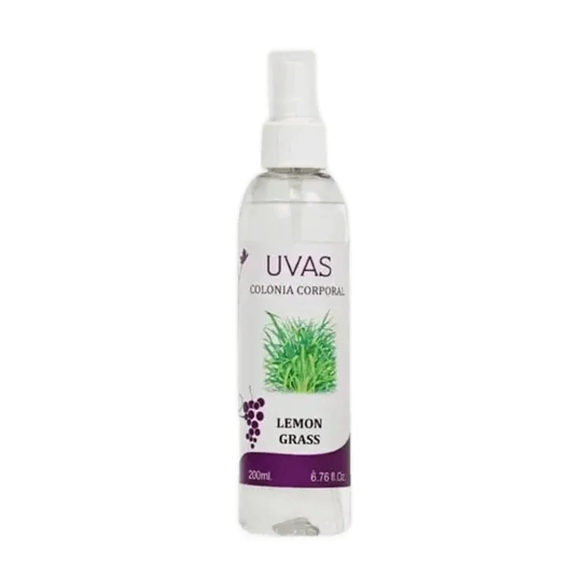 Uvas - Fragancia corporal de lemon grass x 200 ml