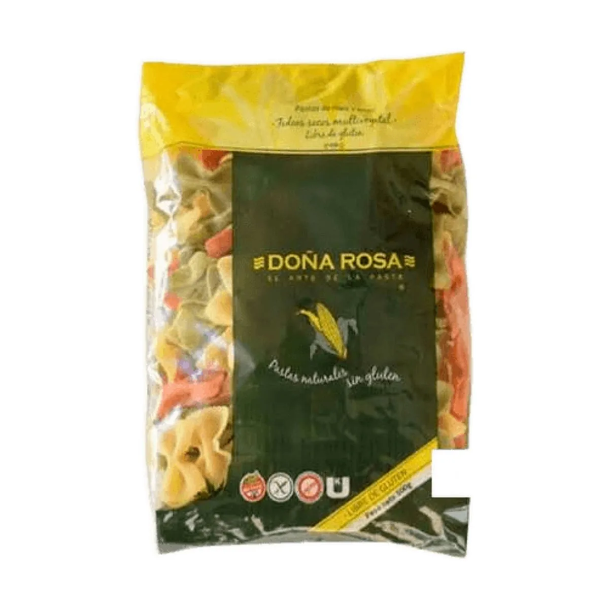 Doña Rosa - Fideos moños multivegetal x 400 gr