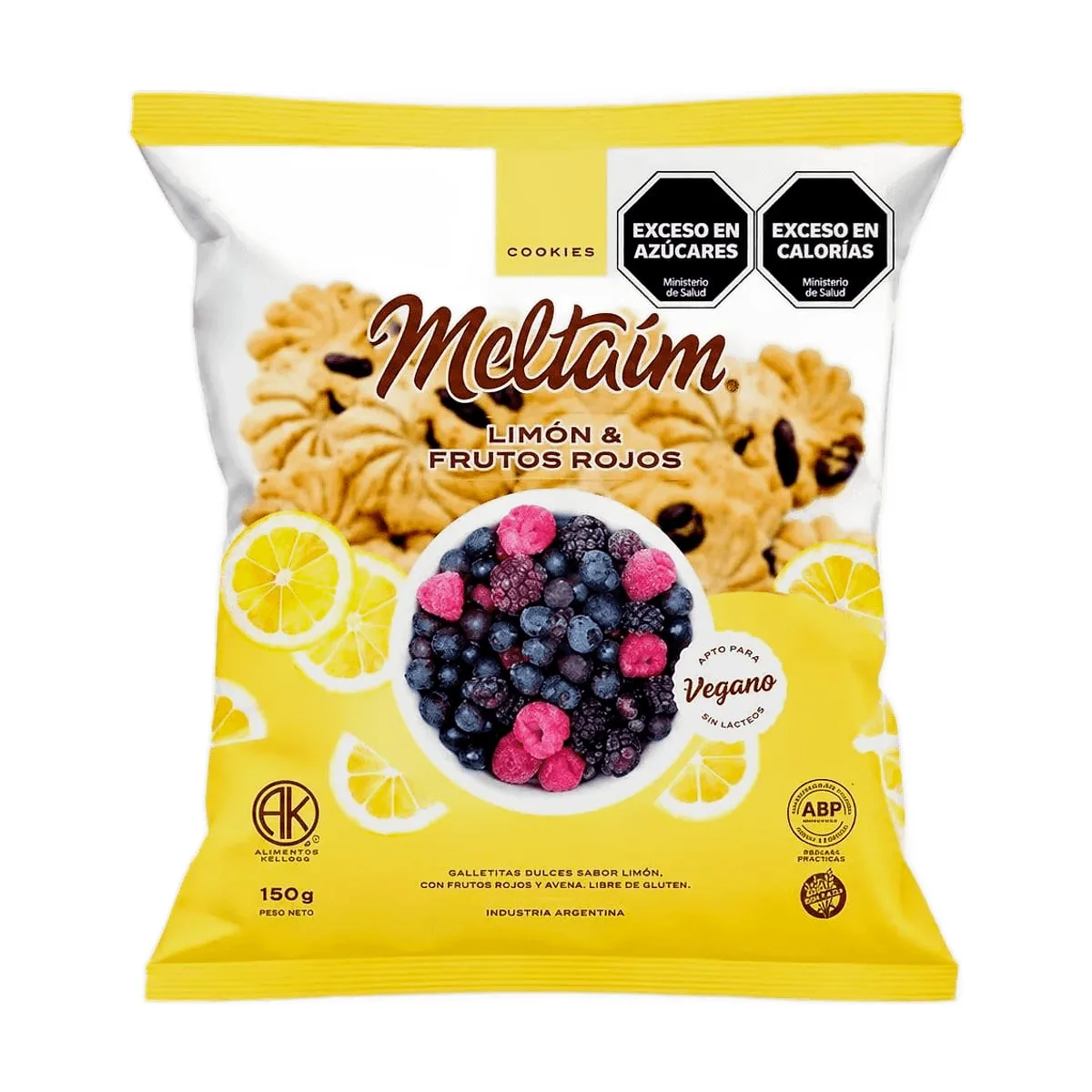 Meltaim - Galletas de limon y frutos rojos x 50 gr