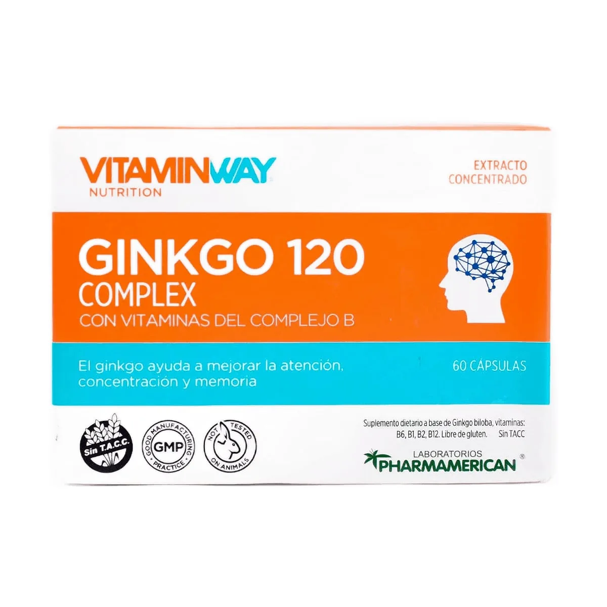 Vitamin Way - Ginkgo 120 x 60 cap