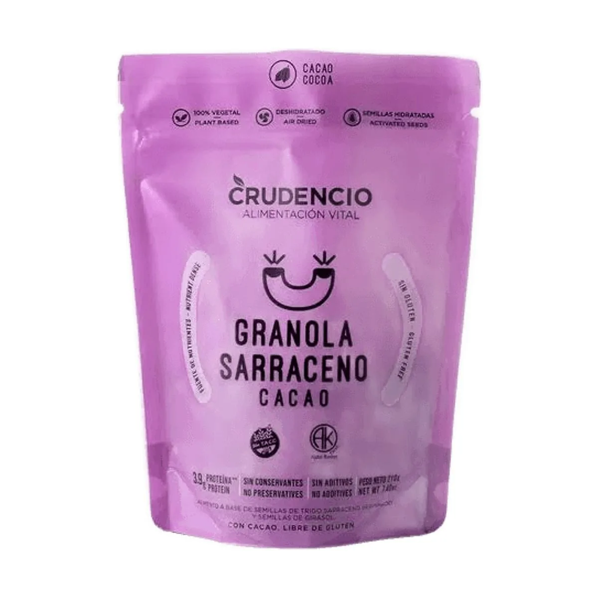 Crudencio - Granola serraceno cacao x 210 gr