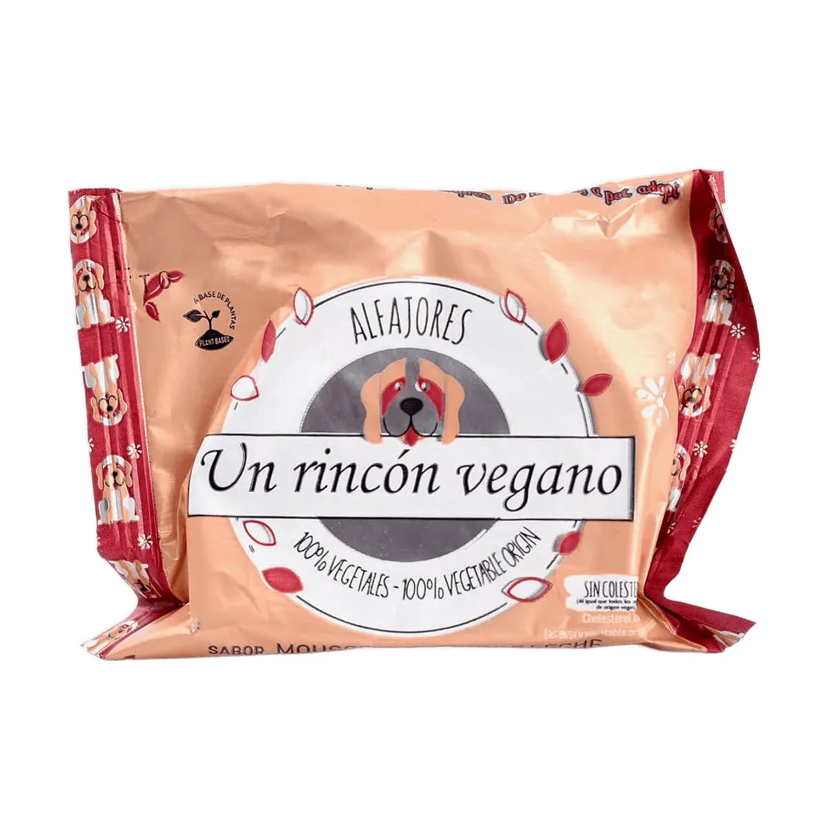 Un Rincon Vegano - Alfajor negro c/mousse de dulce de leche x 65 gr
