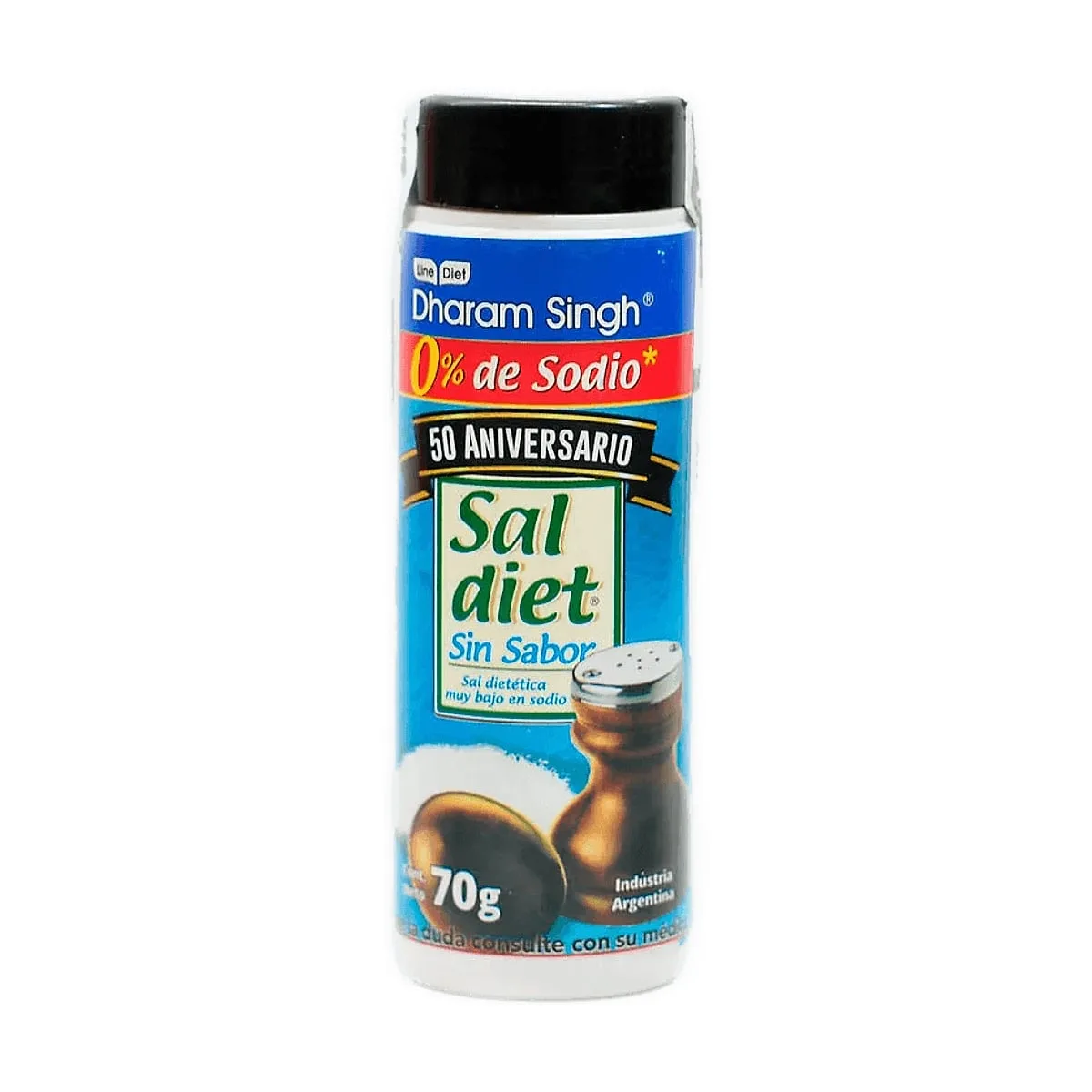 Dharam Singh - Sal diet sin sodio sabor natural x 70 gr