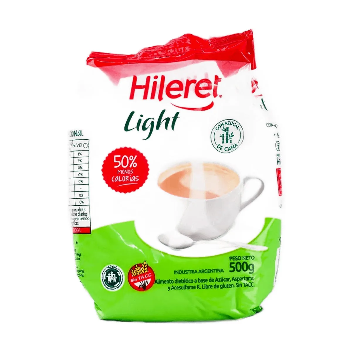 Hileret - Azucar light x 500 gr