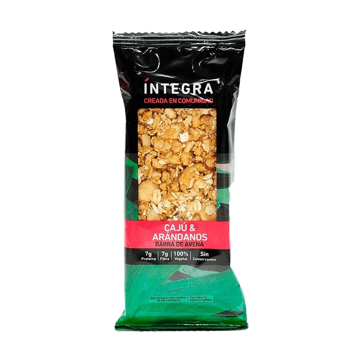 Integra - Barrita de caju y arandanos x 41 gr