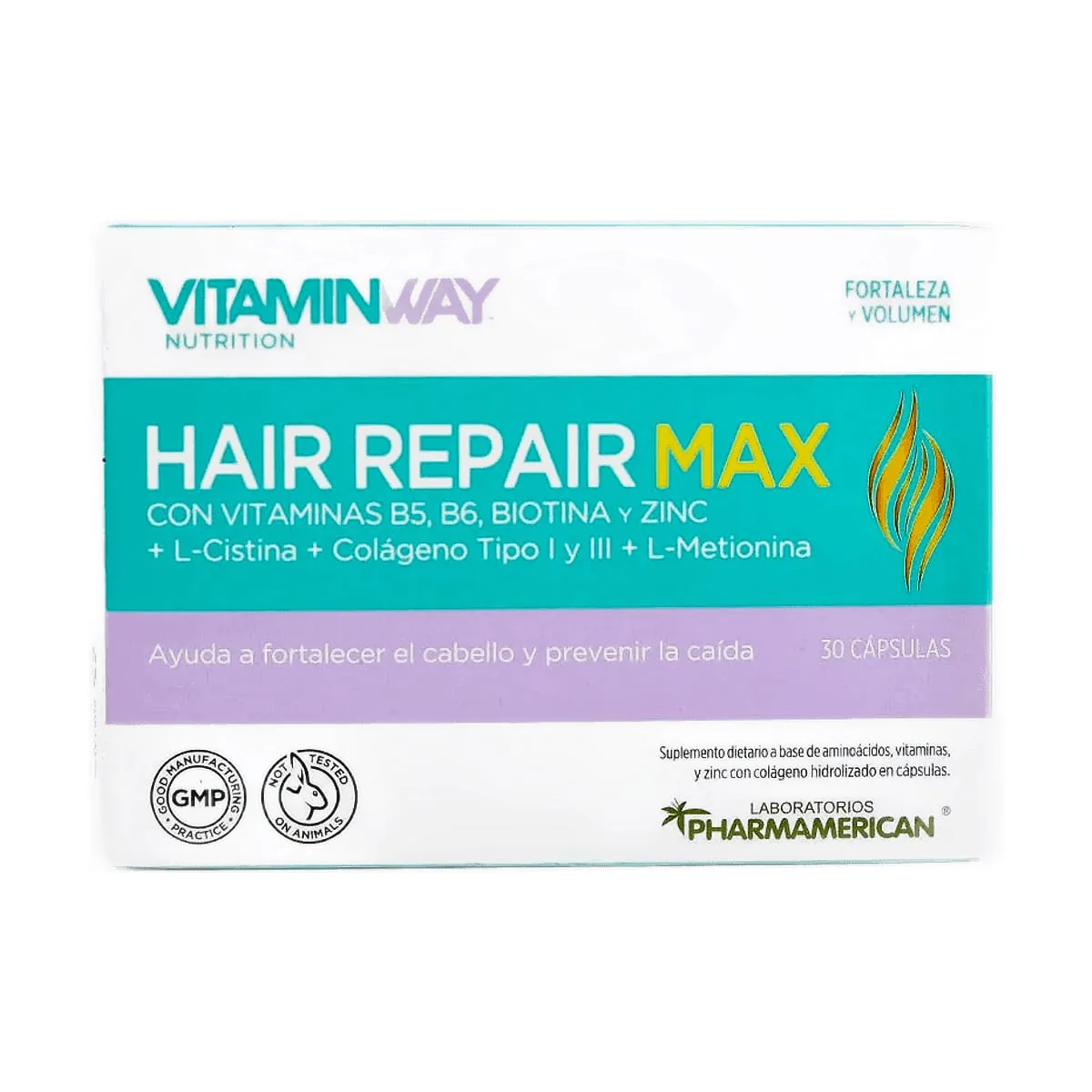 Vitamin Way - Hair repair max x 30 comp