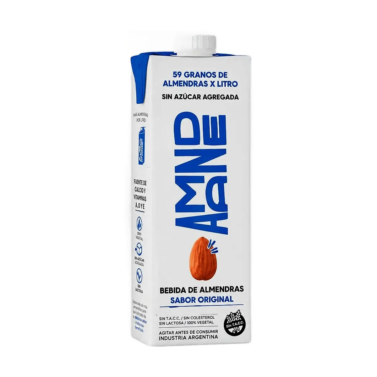 Amande - Leche almendras original x 500 ml