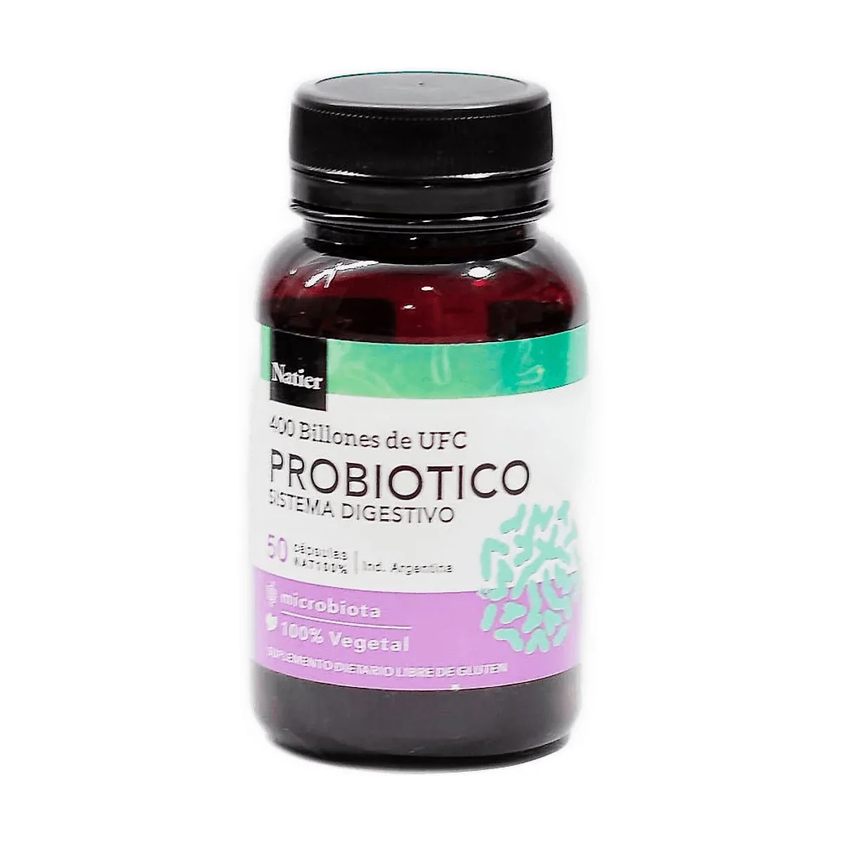 Natier - Probiotico p/sistema digestivo x 50 cap