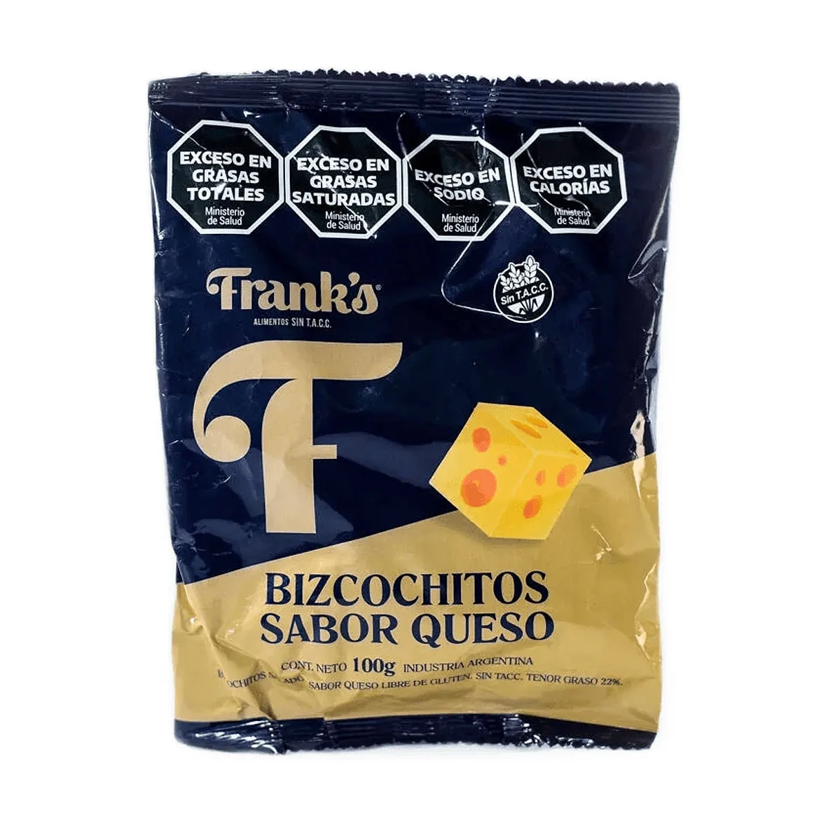 Franks - Bizcochitos de queso x 100 gr