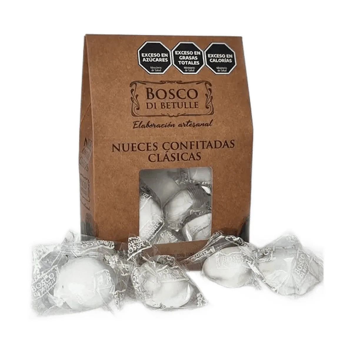 Bosco Di Betulle - Nuez rellena de chocolate blanco
