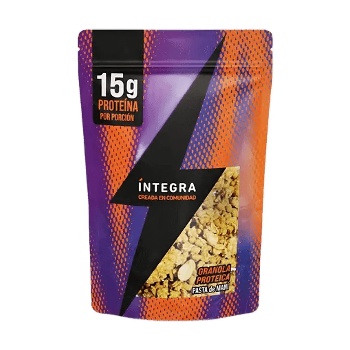 Integra - Granola proteica con pasta de maní x 250 gr