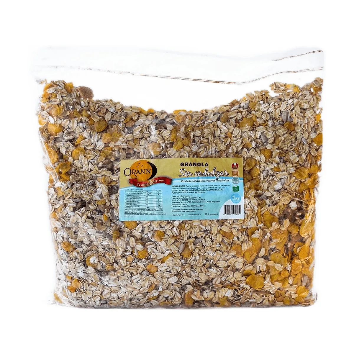 Orann - Granola sin azucar x 1 kg