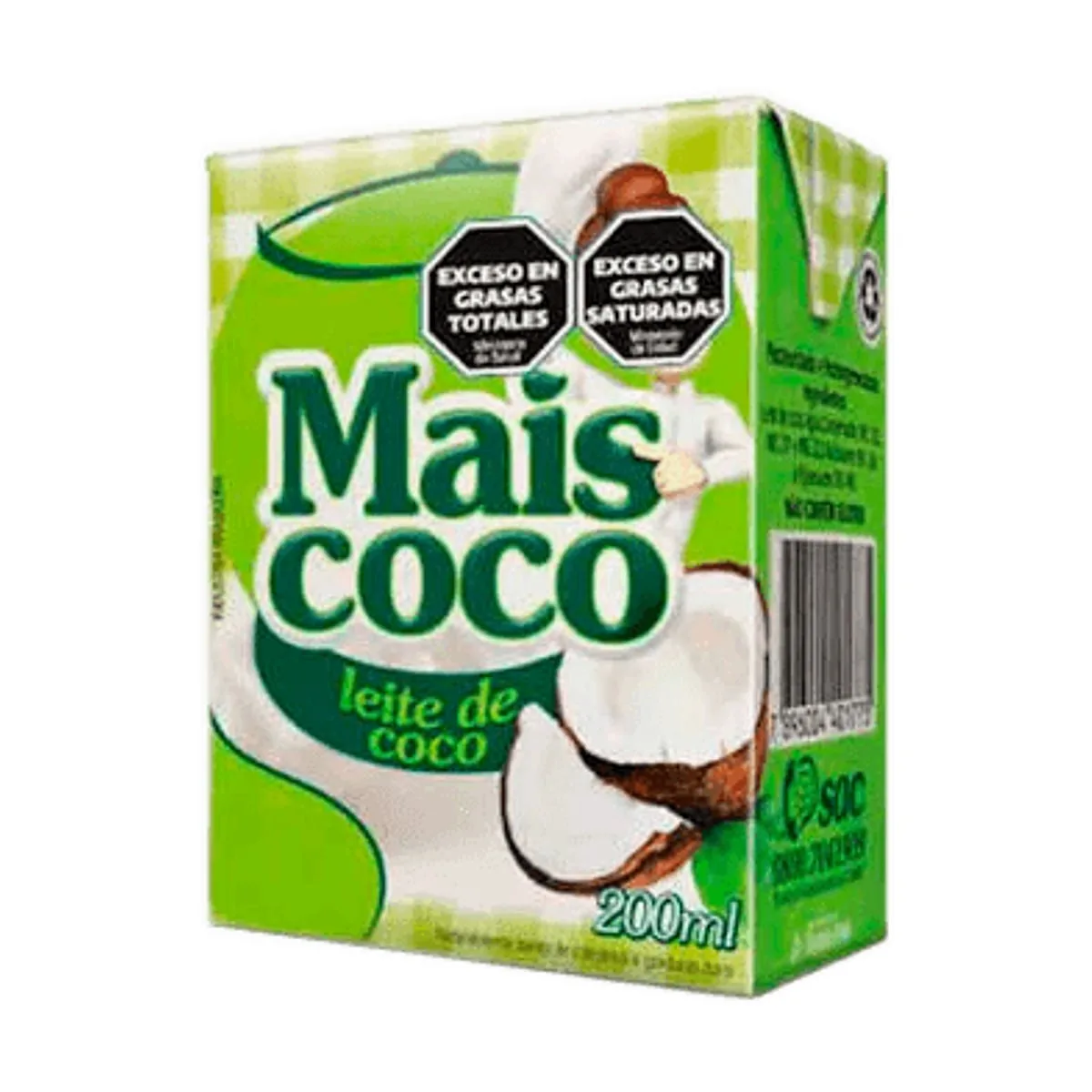 Mais Coco - Leche de coco (en botella) x 200 ml