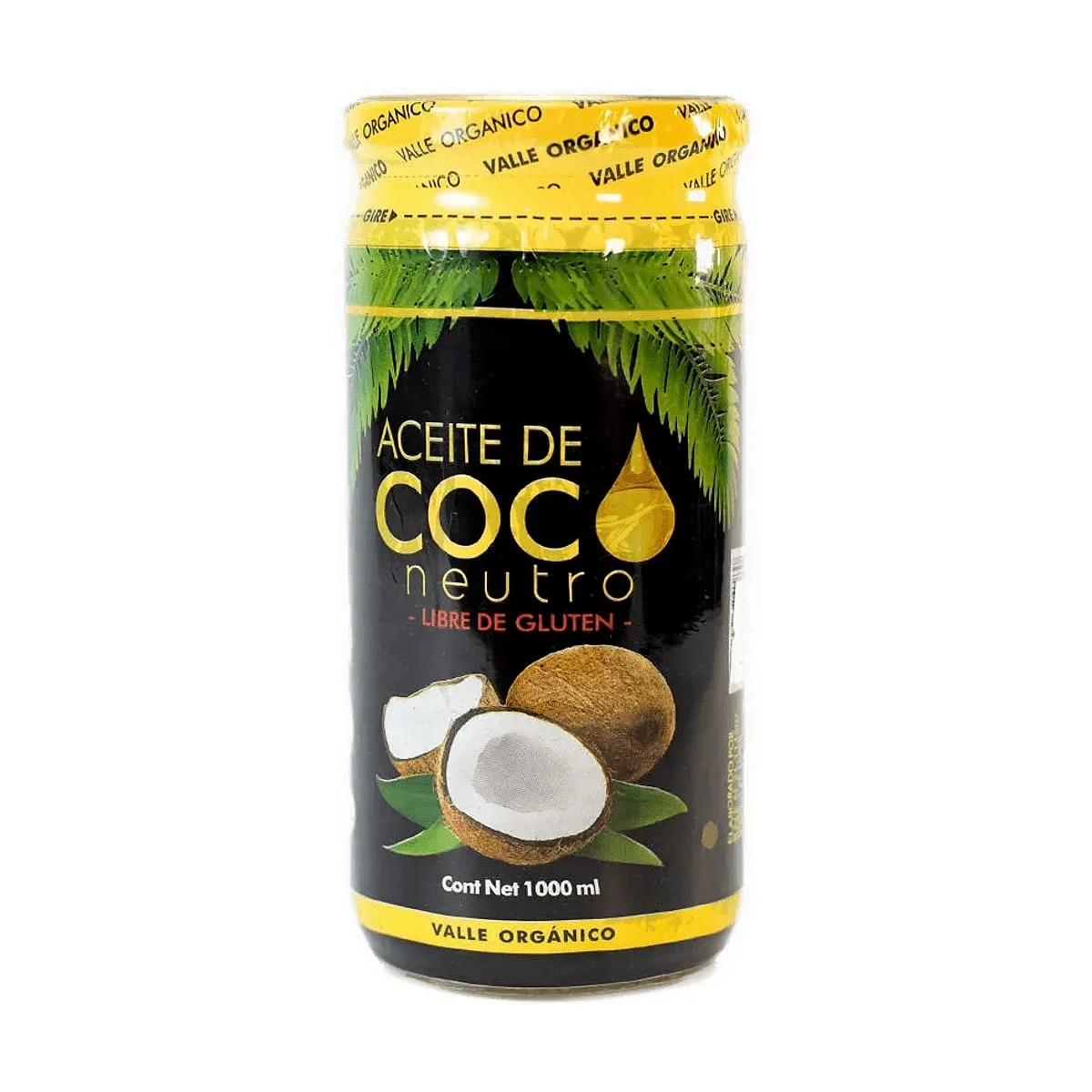 Valle Organico - Aceite de coco orgánico x 1000 ml