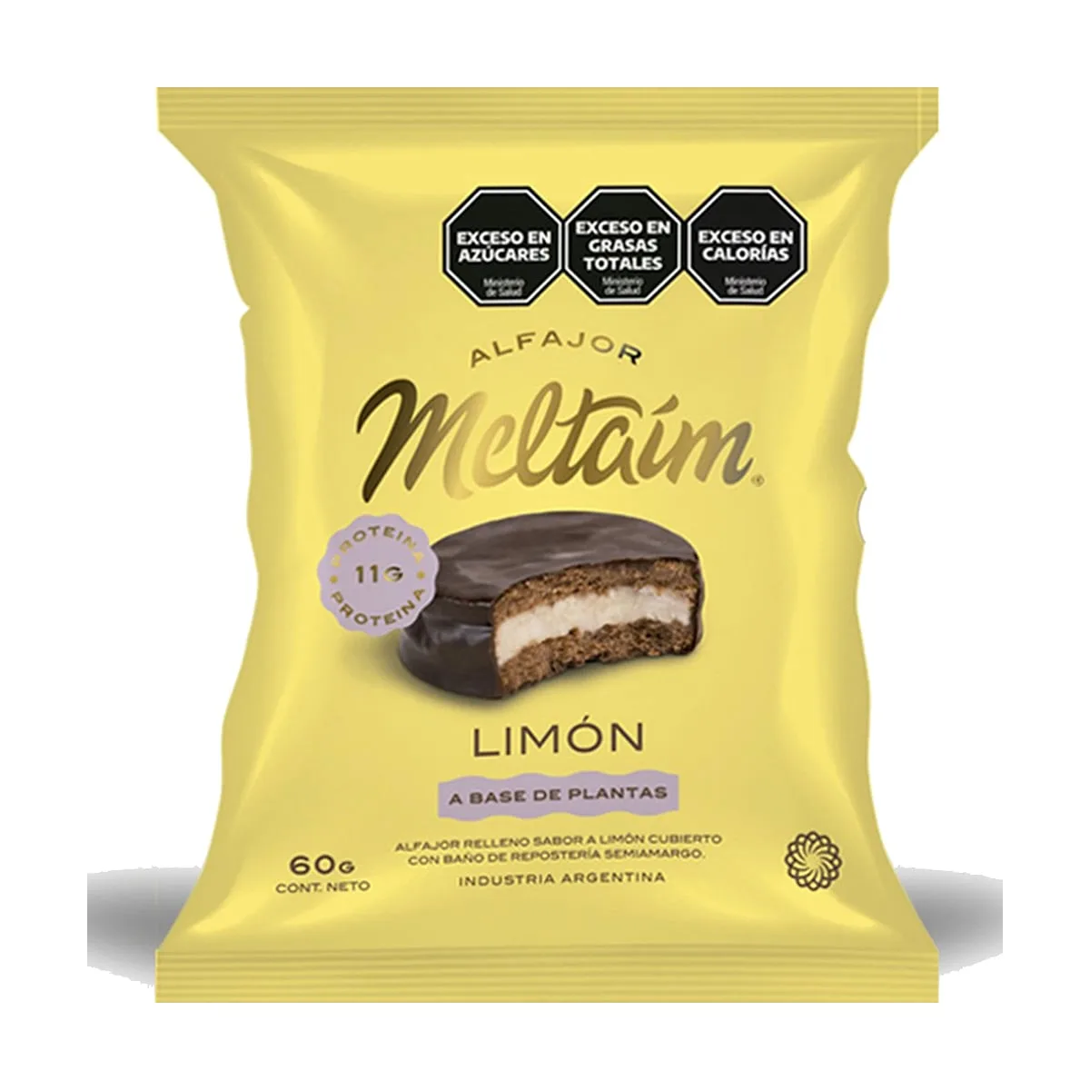 Meltaim - Alfajor proteico sabor limón x 60 gr