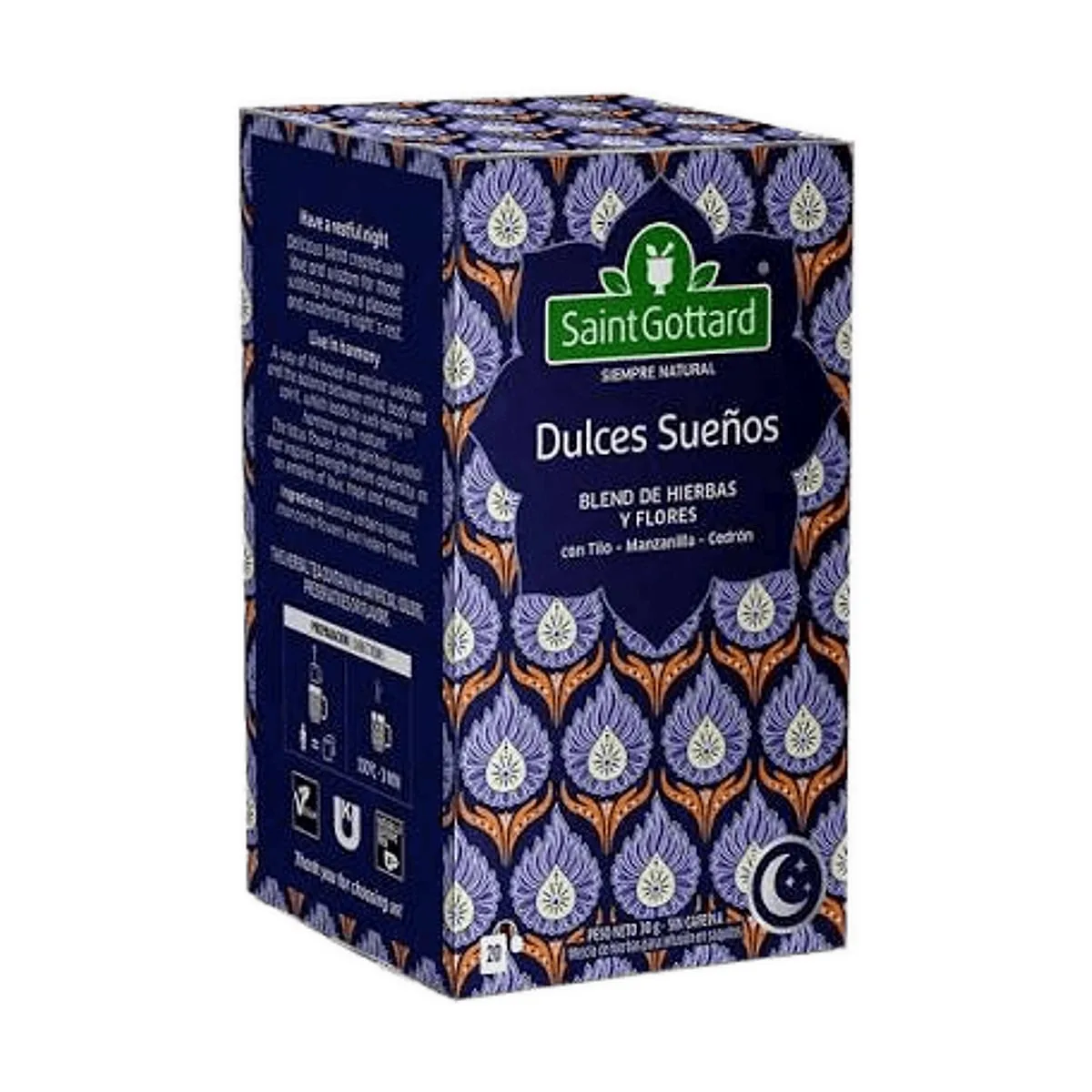 Saint Gottard - Té dulces sueños x 10 saq