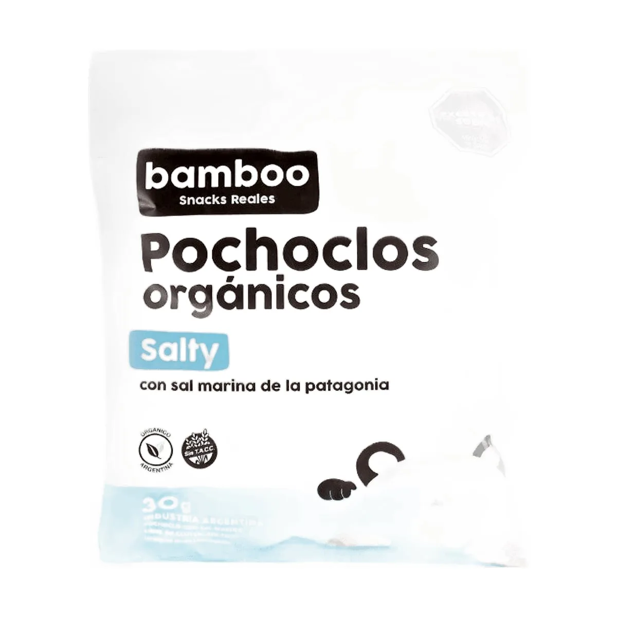 Bamboo - Pochoclos organicos de sal marina x 30 gr