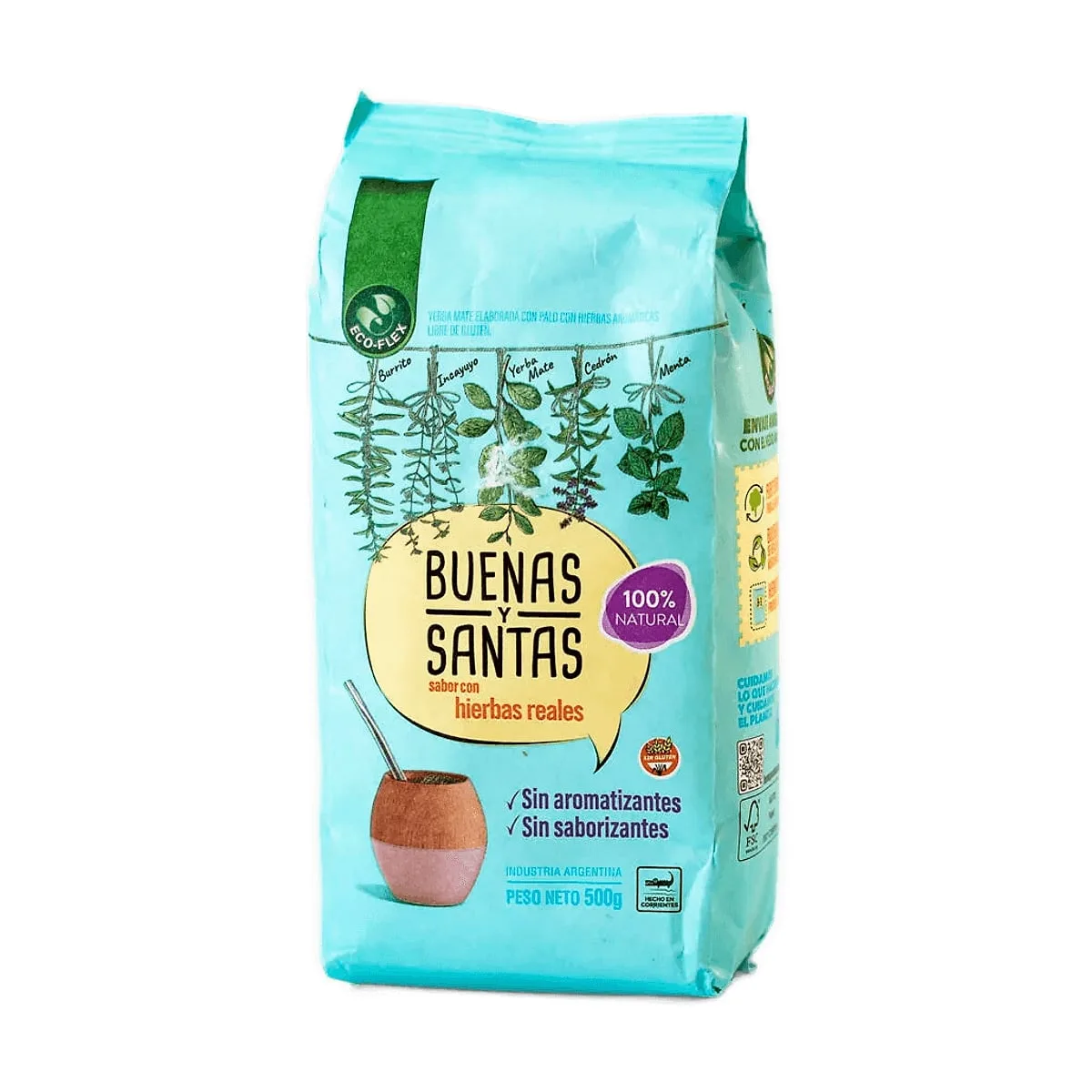 Buenas y Santas - Yerba Mate x 500 gr