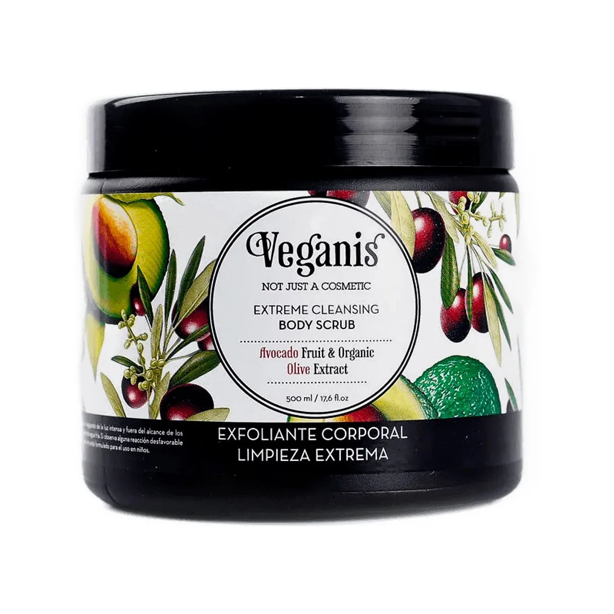 Veganis - Exfoliante limpieza corporal x 500 gr