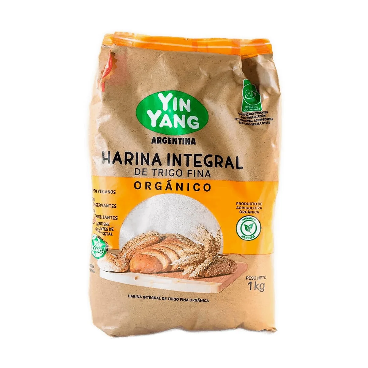 Yin Yang - Harina integral organica x 1 kg