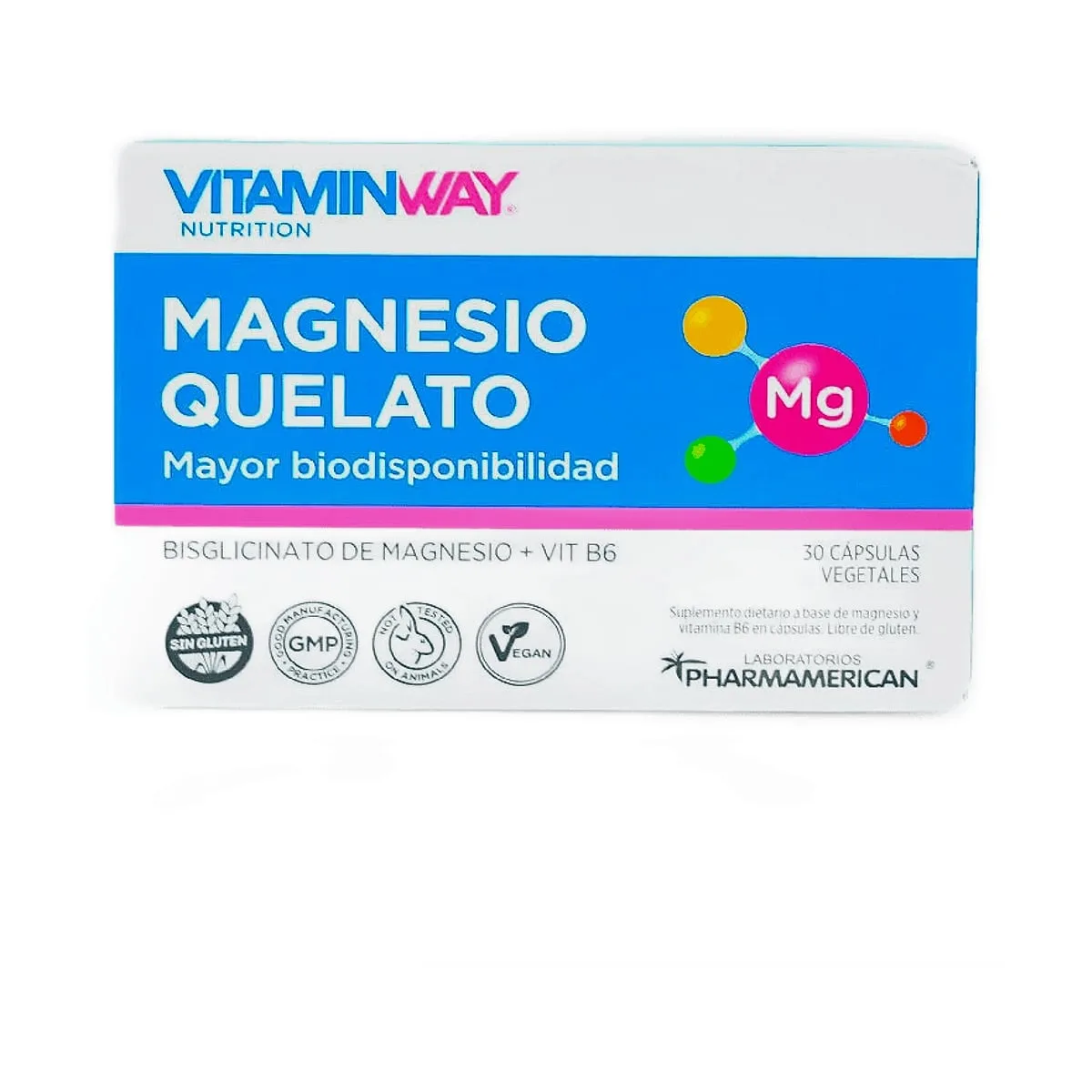Vitamin Way - Minerales quelatados x 30 cap
