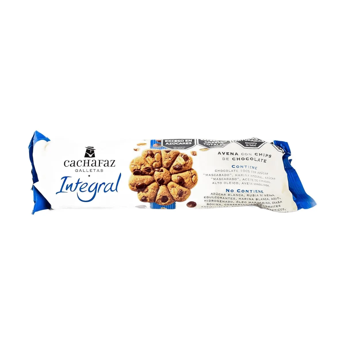 Cachafaz - Galletita de avena y chips de chocolate x 225 gr